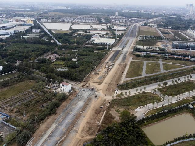 Flycam: Cảnh tượng ngổn ngang tại dự án 1.000 tỷ ở Hà Nội sau 4 năm thi công
