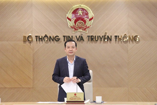 Thứ trưởng Bộ TT&amp;TT Phạm Đức Long.