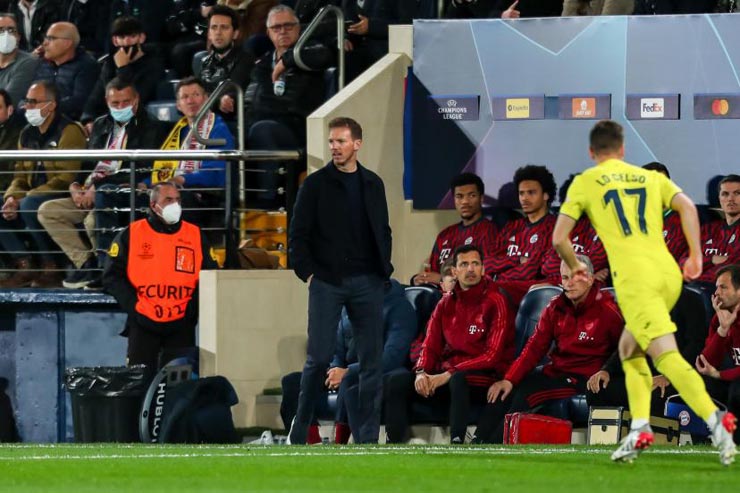 HLV Nagelsmann thừa nhận rằng Bayern đã chơi tệ trước Villarreal