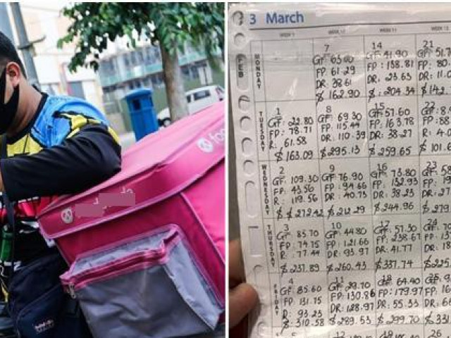 Bạn trẻ - Cuộc sống - Sững sờ với số tiền một shipper giao thức ăn ở Singapore kiếm được chỉ trong 1 tháng