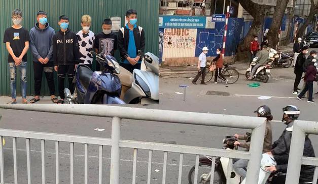 Nhóm thanh niên tông chết người phụ nữ đang đi đường.