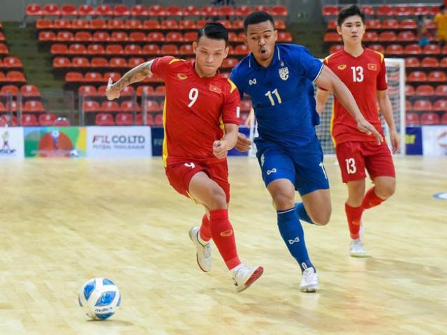 Bóng đá - Video bóng đá futsal Việt Nam - Thái Lan: Nỗ lực hết mình, tiếc nuối xà ngang (Bán kết Đông Nam Á)