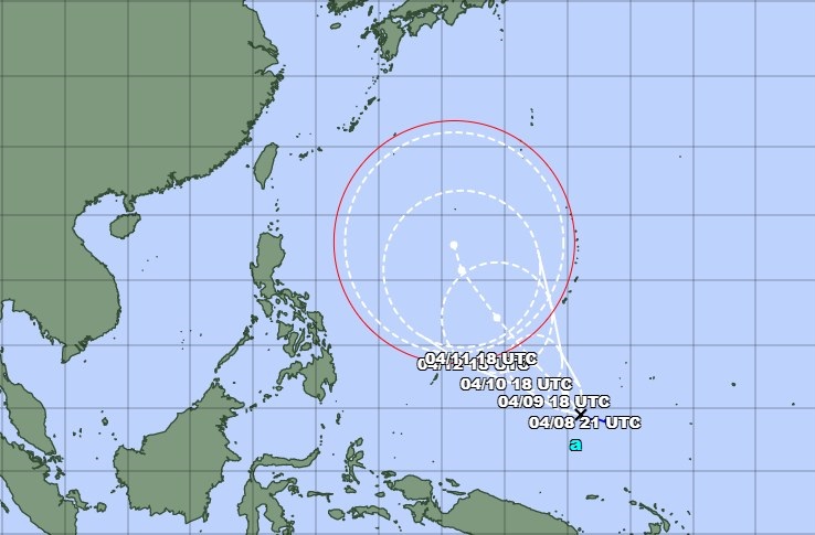 Malakas là cơn bão đầu tiên xuất hiện tại Tây Bắc Thái Bình Dương trong năm 2022