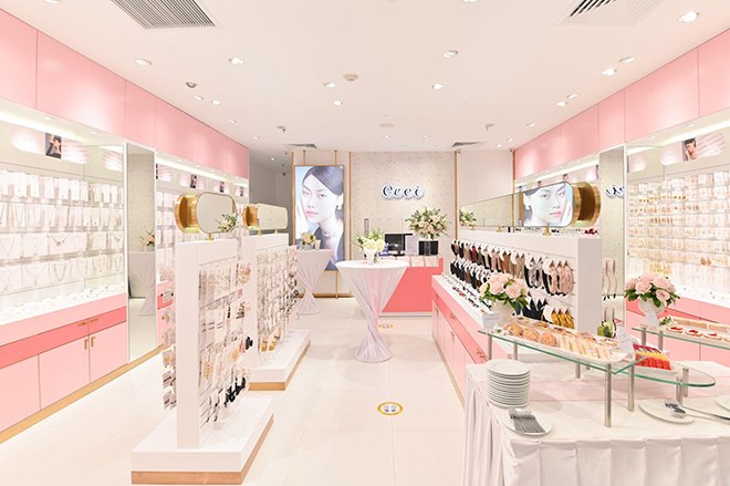 Cửa hàng của Ceci tại Thành phố Hồ Chí Minh.