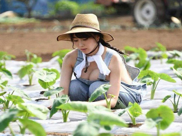 Thời trang - Trang phục làm vườn của nhiều người đẹp bị chê "lạc quẻ"