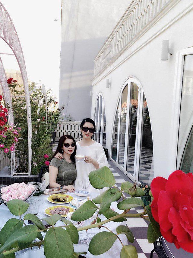 Góc thưởng trà trên tầng cao nhất