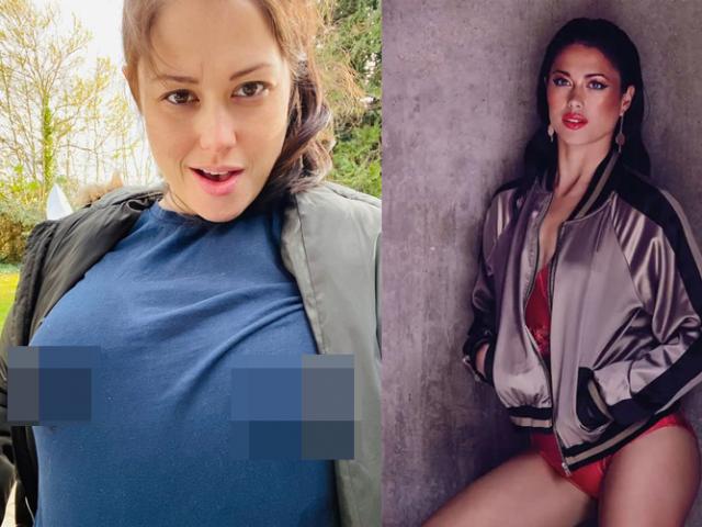 Thể thao - Đỏ mặt thể thao: Người đẹp khúc côn cầu lộ hình nhạy cảm "vòng 1"