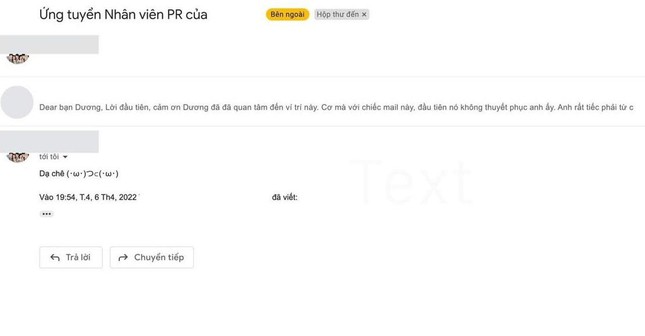 "Tấm chiếu mới" công sở viết gì trong email ứng tuyển mà bị nhân sự chỉnh liền? - 2