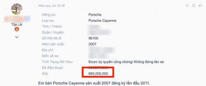 Is it worth 700 million VND to own a 2007 Porsche Cayenne?  - 3
