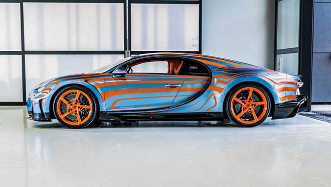 Bugatti Chiron Super Sport has a very unique paint color, priced at more than VND 80 billion - 3