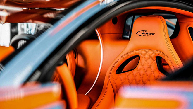Bugatti Chiron Super Sport has a very unique paint color, priced at more than VND 80 billion - 8