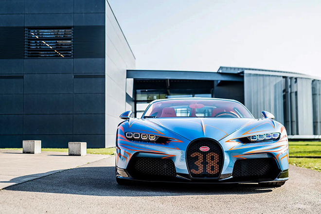 Bugatti Chiron Super Sport has a very unique paint color, priced at more than VND 80 billion - 4
