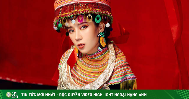 Duong Yen Nhung transformed into a H’Mong girl showing her gentle beauty