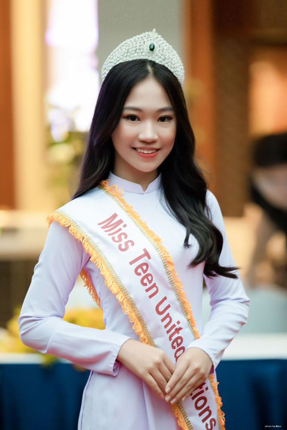 Nữ sinh 16 tuổi quê Kiên Giang đại diện Việt Nam tham dự “Miss Teen United Nations” tại Ấn Độ - 1