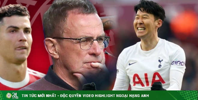 MU regretted leaving Conte, Tottenham brightened the top 4 thanks to Son Heung Min (1 minute clip 24H football)