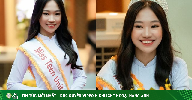 16-year-old girl from Kien Giang represents Vietnam to attend “Miss Teen United Nations” in India-Fashion
