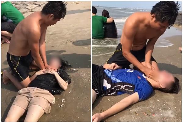 Portrait "real life hero"  saving 4 drowning people in Vung Tau sea made public admire - 2