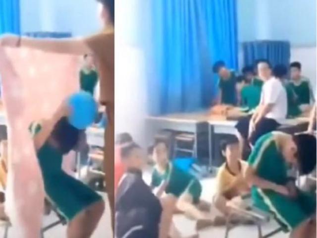 Bạn trẻ - Cuộc sống - Màn ảo thuật có 1-0-2 của cô giáo khiến học sinh la hét, dân mạng được phen cười thích thú