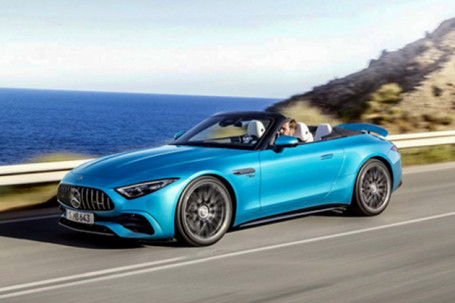 Xe mui trần Mercedes-AMG SL43 trình làng toàn cầu