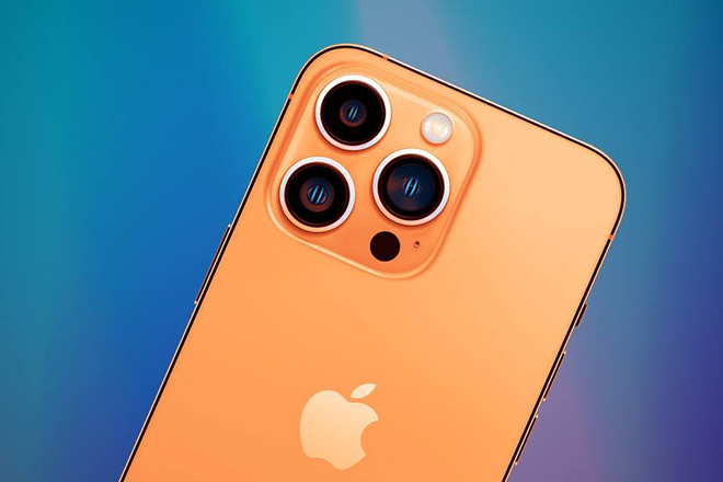 The beautiful orange-yellow iPhone 14 Pro makes iFan's heart drop - 5