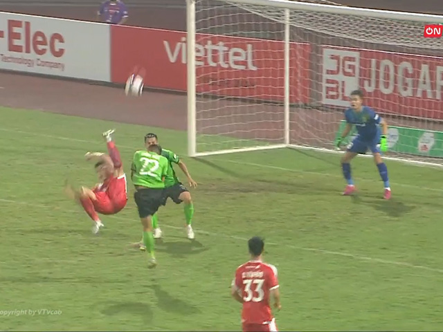 Bóng đá - Video bóng đá Viettel - Cần Thơ: Siêu phẩm mở điểm, 5 bàn mãn nhãn (Cúp Quốc gia)