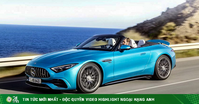 Mercedes-AMG SL43 convertible car launched globally