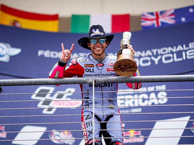 Thể thao - Đua xe MotoGP, Americas GP: Bastianini đi vào lịch sử, cuộc đua vô địch khó đoán