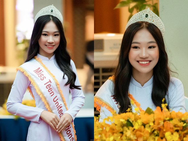 Nữ sinh 16 tuổi quê Kiên Giang đại diện Việt Nam tham dự “Miss Teen United Nations” tại Ấn Độ