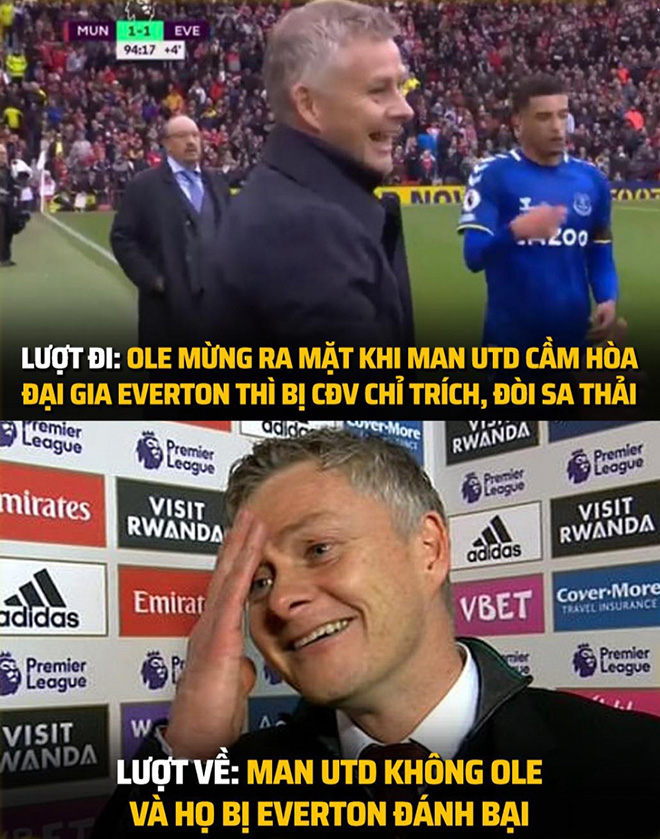 MU đã sai lầm khi sa thải Ole Solskjaer.