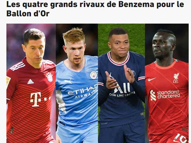 Bóng đá - Tin mới nhất bóng đá tối 12/4: Báo Pháp công bố 5 ứng viên Quả bóng Vàng