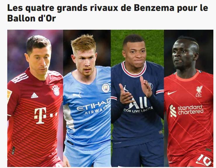 Latest football news on the evening of April 12: French newspaper announced 5 Golden Ball candidates - 1