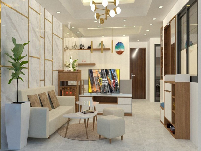 Nẹp trang trí có thể được sử dụng tại bất cứ không gian nào trong nhà