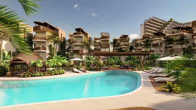 Không gian sống đẳng cấp của Wellness Beach Villas tại Charm Resort Long Hải