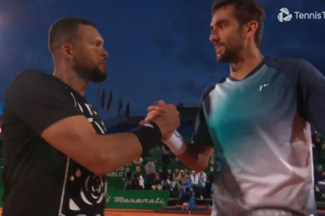 Monte Carlo Masters ngày 1: Wawrinka thua sớm, Cilic loại Tsonga sau 69 phút