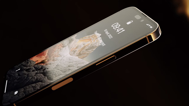 Close-up of the very sexy iPhone 14 Pro Max in the new concept video - 3