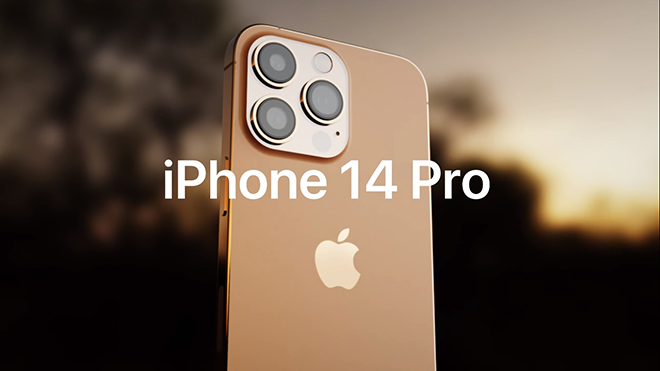 Close-up of the very sexy iPhone 14 Pro Max in the new concept video - 4