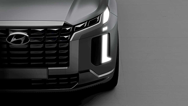 Hyundai Palisade upgraded version revealed before the launch date - 1