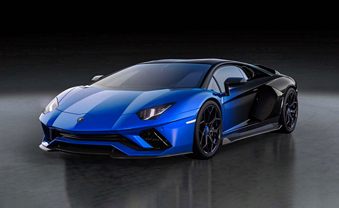 See the last Lamborghini Aventador supercar just released - 1