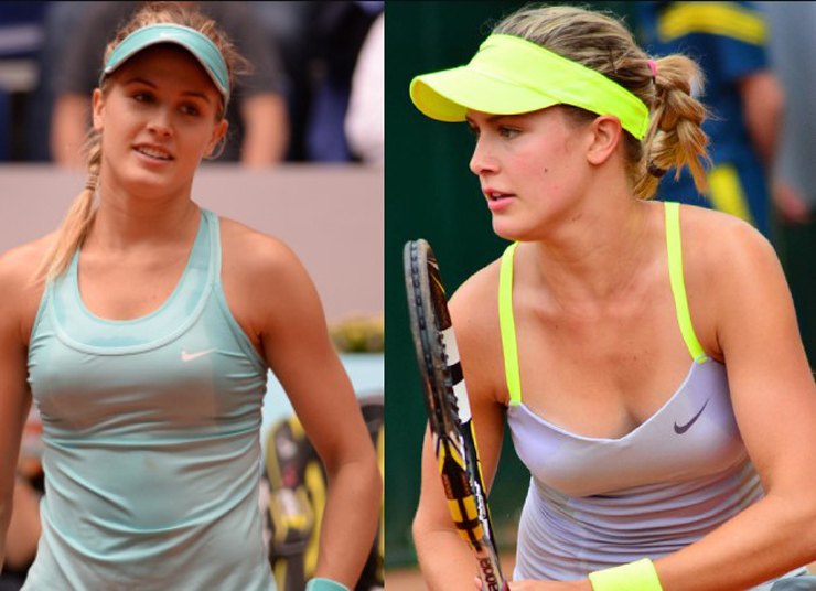The beauty Bouchard dropped her figure on the training ground, revealing her stunning muscles - 1