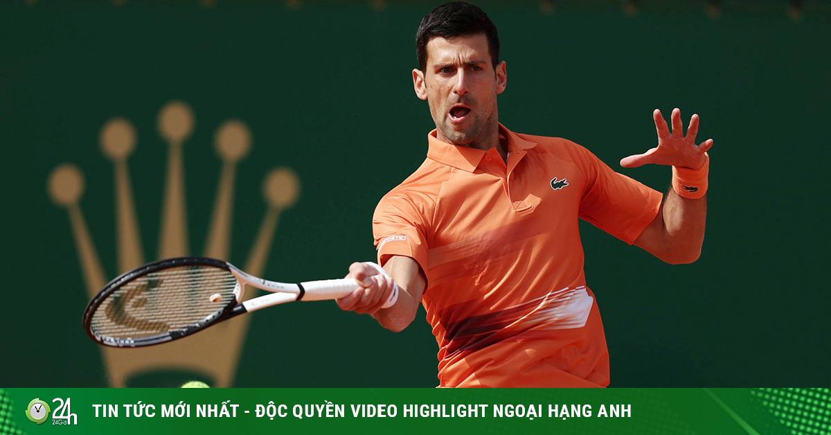 Video tennis Djokovic – Fokina: Drama 3 sets, nightmare day of reappearance (Round 2 Monte Carlo)