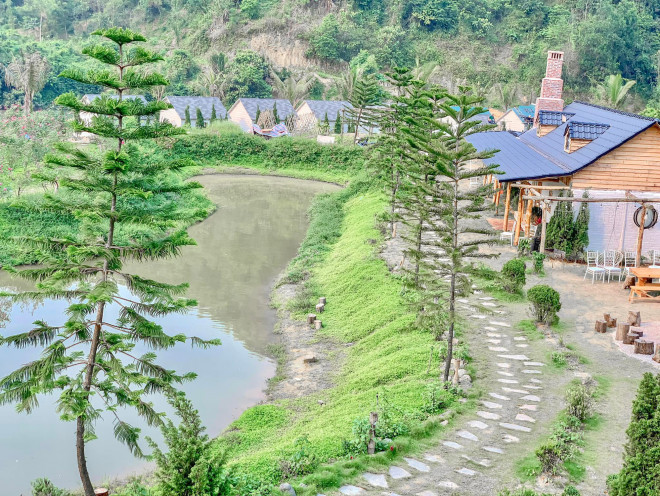 Weekend experience at Dream Grass Hill - space like a European village in Hoa Binh - 4