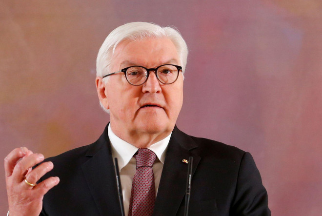 Tổng thống Đức Frank-Walter Steinmeier bị mô tả là theo đường lối mềm mỏng với Moscow trước khi Điện Kremlin phát động chiến dịch quân sự nhằm vào Ukraine. Ảnh: Reuters