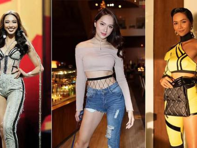 Thời trang - Ba nàng hậu thử sức với mốt quần 'bên mất bên còn': Thùy Tiên, H'Hen Niê đều được khen!