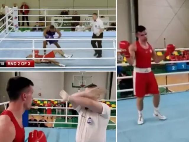 Làng Boxing rúng động vì quyết định dừng trận đấu ”tệ nhất lịch sử”