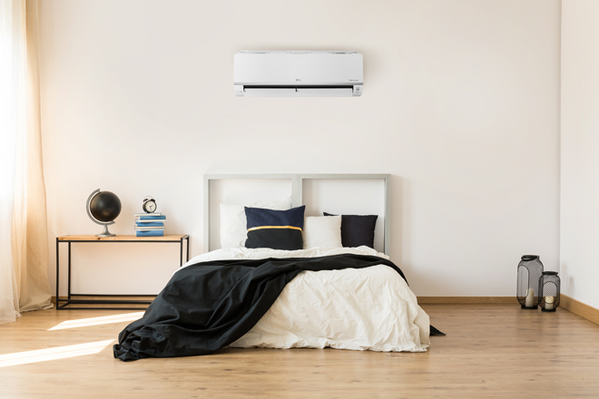 Cấu tạo màng lọc chuyên biệt của các dòng điều hòa LG DUALCOOL (khác nhau tùy theo mẫu) mang lại hiệu quả lọc khí cao hơn, giúp cả nhà an tâm vì không bị quấy nhiễu bởi các tác nhân gây bệnh trong không khí.