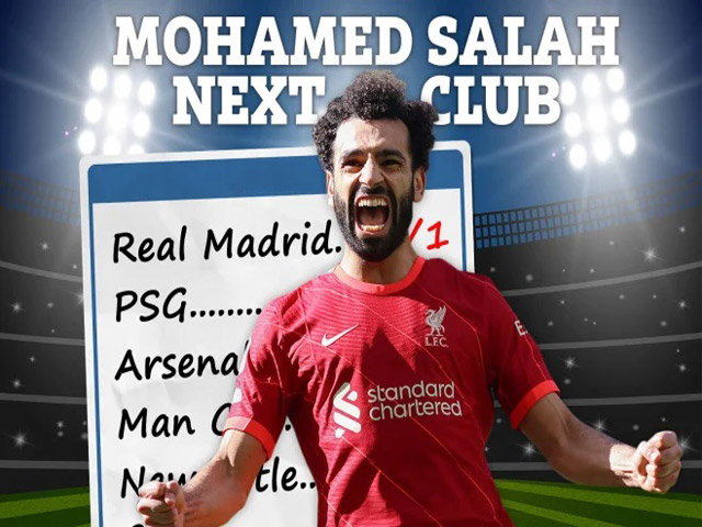 Bóng đá - Liverpool nguy cơ mất Salah: Nhà cái dự đoán CLB mới, bất ngờ Arsenal