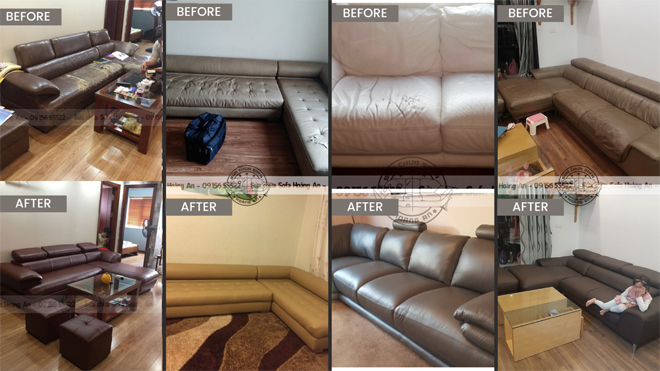 Bọc da và đệm cho các khách hàng khu vực Hà Nội
