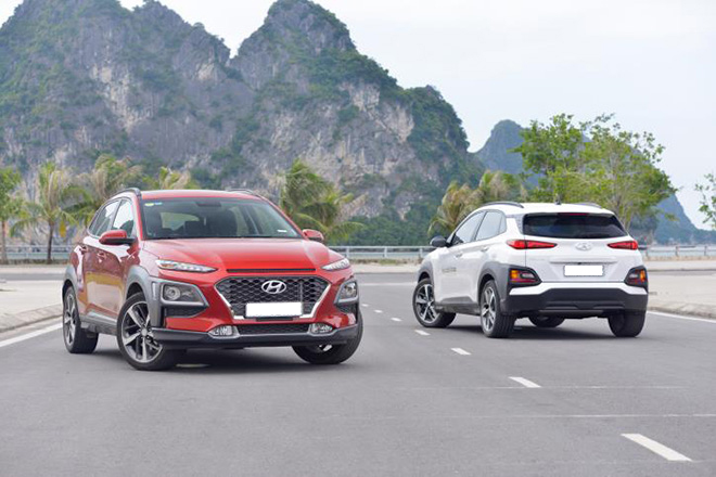 Price of Hyundai Kona car rolling in April 2022, 50% off registration fee - 1