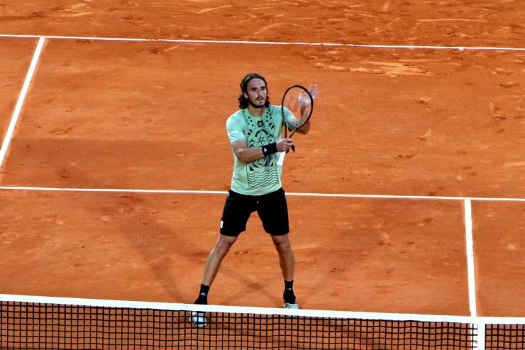 Monte Carlo Masters day 2: Tsitsipas won quickly, "Little Federer"  Dimitrov toil - 1