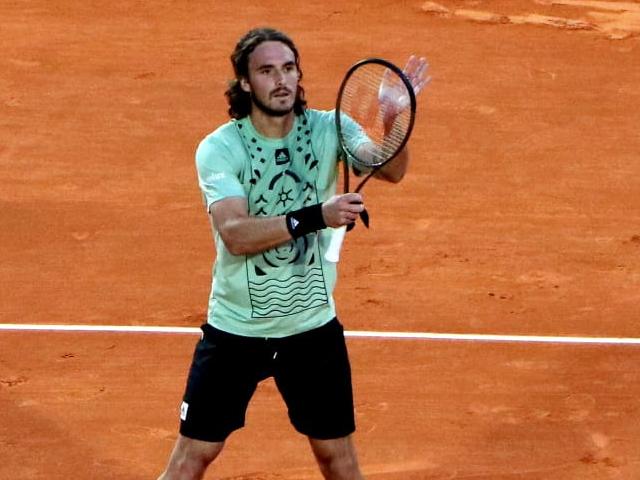 Thể thao - Monte Carlo Masters ngày 2: Tsitsipas thắng nhanh, "Tiểu Federer" Dimitrov nhọc nhằn